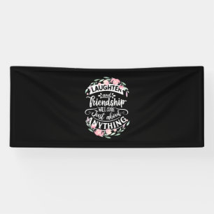 Lachen und Freundschaft Banner