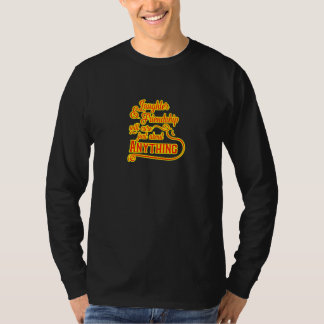 Lachen und Freundschaft werden Blues heilen. T-Shirt