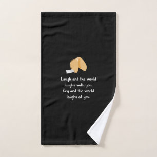 Lachen und Weinen Handtuch