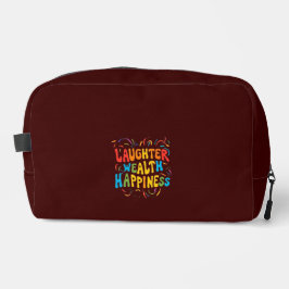 Lachen Wohlbefinden Glück Druck schneiden Nähtasch Waschbeutel