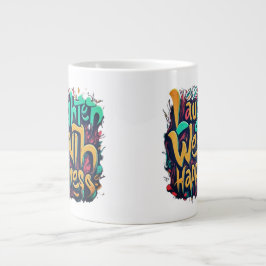 Lachen Wohlbefinden Jumbo-Tasse
