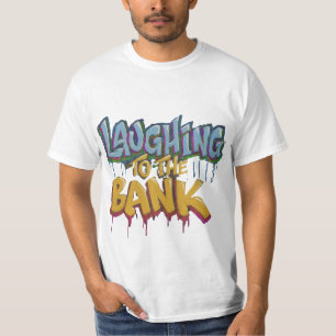Lachend an die Bank T-Shirt