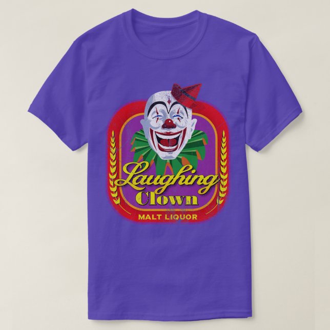 Lachend Clown Malt Liquor T-Shirt (Design vorne)