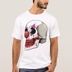 Lachend Clown Skull - Schicksal bis zum Tod T-Shirt