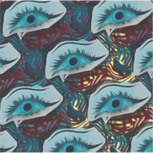 lachende Augen Aufkleber