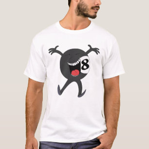 Lachende Eightball-Maskottchen T-Shirt