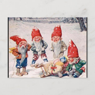 Lachende Elfen Postkarte