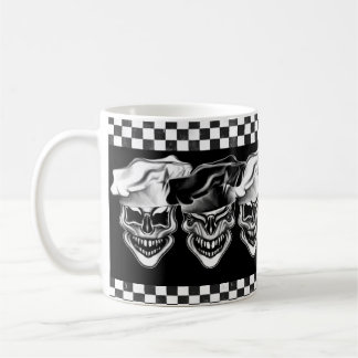 Lachende Kochs-Schädel Kaffeetasse