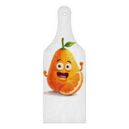 Lachende Orange  Schneidebrett