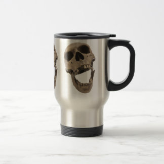 Lachende Schädel-Reise-Tasse Reisebecher