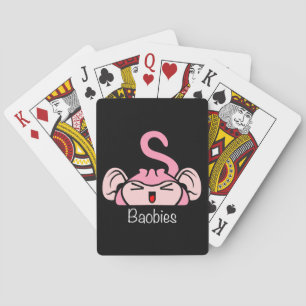 lachender Affe Spielkarten