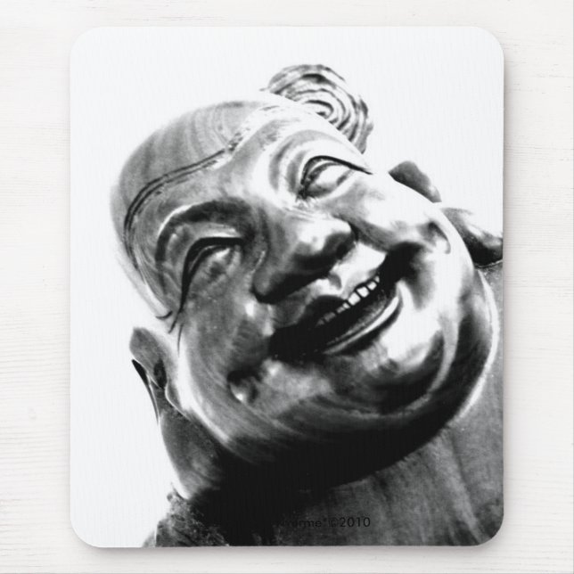Lachender Buddha Mousepad (Vorne)