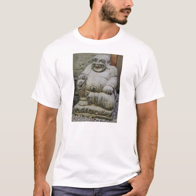 Lachender Buddha T-Shirt (Vorderseite)