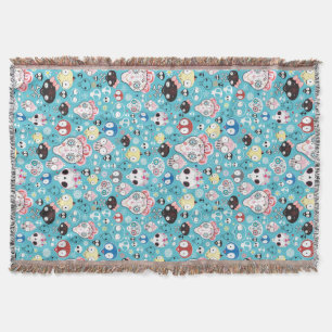 Lachender Schädel der Beschaffenheit Decke