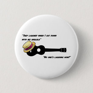 Lachender Ukulele Button