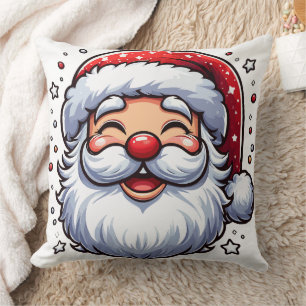 Lachender Weihnachtsmann  Kissen