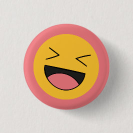 Lachendes Emoji-Gesicht Button