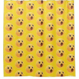 Lachendes Emoji-Gesicht lustig Duschvorhang