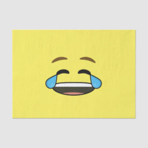 Lachendes Emoji Seidenpapier