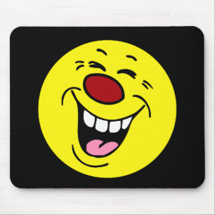 Lachendes Gesicht Grumpey Mousepad