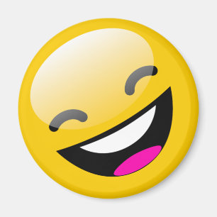 LACHENDES GESICHT MAGNET