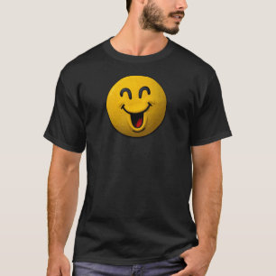 Lachendes Smiley-Emoji T-Shirt