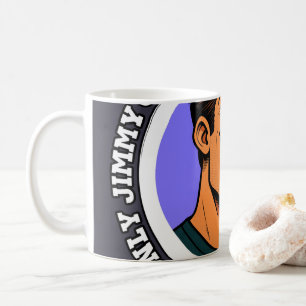 Lächerlich gutaussehender Mann Pop-Art-Kaffeebeche Kaffeetasse
