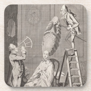 Lächerlicher Geschmack oder die Damen-Absurdität, Untersetzer