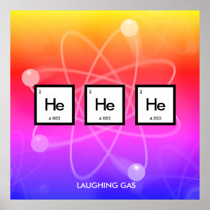 Lachgas Poster