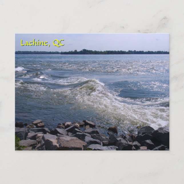 Lachine Rapids Constant Wave Postkarte (Vorderseite)