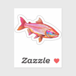 Lachs  aufkleber