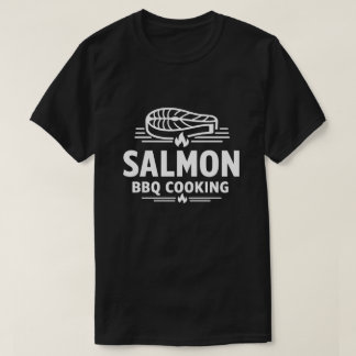 Lachs BBQ Kochen Meeresfrüchte Grill T-Shirt