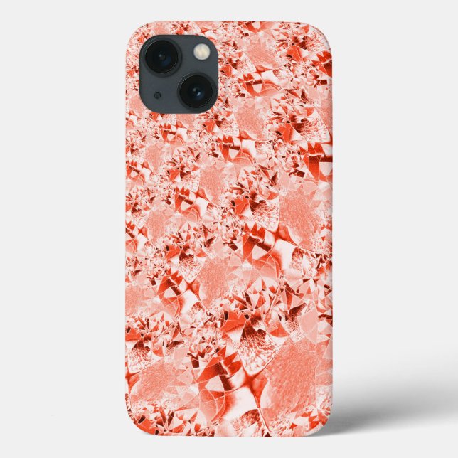 Lachs, blass bis rot, hell und verdreht Case-Mate iPhone hülle (Rückseite)