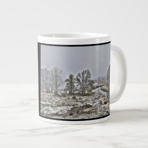 Lachs Creek Greenway First Snow Tasse