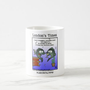 Lachs Funny Cards Tasse und Geschenke