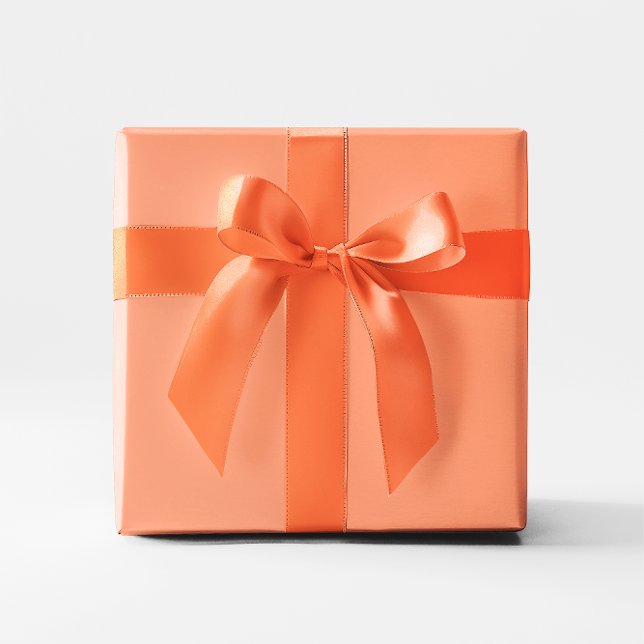 Lachs Geschenkpapier (Light Salmon Wrapping Paper)