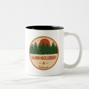 Lachs-Huckleberry Wilderness Zweifarbige Tasse