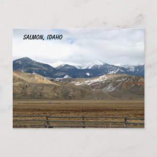 Lachs, Idaho Postkarte