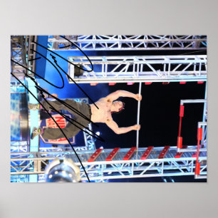 Lachs-Ladder-Plakat (Signature-Serie) Poster