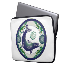 Lachs-Laptop Laptopschutzhülle