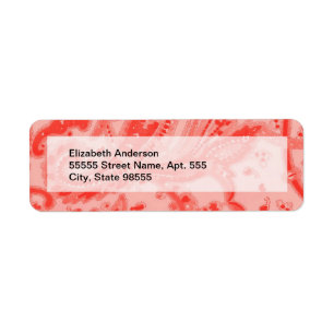 Lachs Pink Paisley