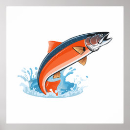 Lachs Poster