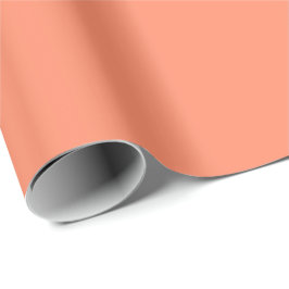 Lachs Rosa Farbe | Classic | elegant Geschenkpapier