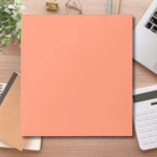 Lachs Rosa Farbe   Trendfarbe Notizblock