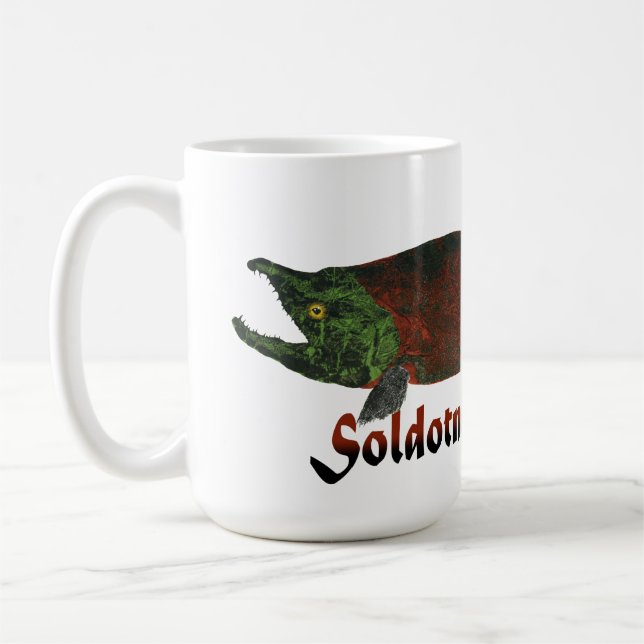 Lachs Soldotna, Alaska - Tasse (Links)
