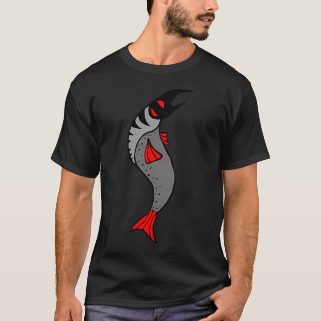 Lachs T-Shirt (Vorderseite)