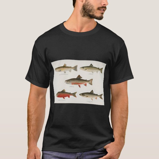 Lachs und Forelle T-Shirt (Vorderseite)
