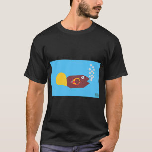 Lachs-Verkehrswarnung T-Shirt