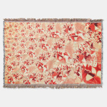 Lachs zu Korallen mit leuchtenden und verdrehten