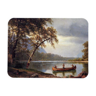 Lachsfischen am Cascapediac Albert Bierstadt Magnet